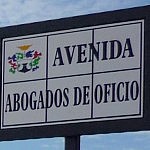Avenida Abogado de Oficio Mijas solo cartel