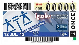 El cupón de la ONCE del Día de la Justicia Gratuita deja premios en Andalucía, Comunidad Valenciana y Murcia