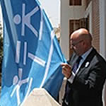 La bandera de la Justicia Gratuíta ondea en toda España