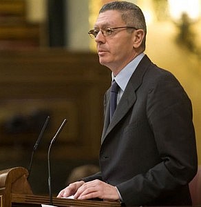 Gallardon en el Congreso de los Diputados