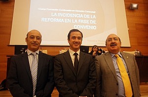 Imagen de la clausura del curso de Derecho Concursal en Jaén
