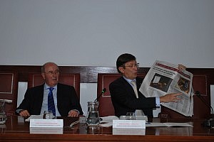 Huguet advierte en el Colegio de Las Palmas de los riesgos de las nuevas tecnologías en la abogacía