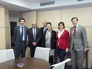 La Abogacía francesa visita a la Abogacía española, interesada por sus servicios tecnológicos