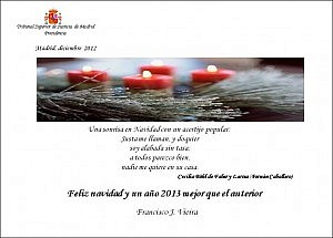 El presidente del TSJM pide una justicia sin tasas en su felicitación de Navidad