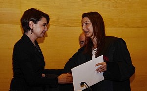 La profesora de la UIB, Beatriz Verdera, Premio Luis Pascual González