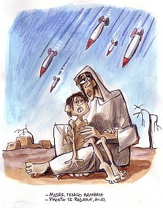 Alta participación en la puja de viñetas de la exposición “Derechos Humanos, ¿todavía?”