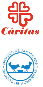 Logos BA y Cáritas