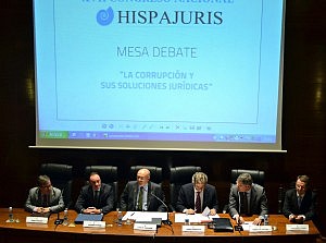 Mesa-debate corrupción Hispajuris 270913