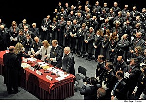 La Abogacía, reunida en Jerez, reclama diálogo al Gobierno, tras el éxito de las protestas contra las tasas