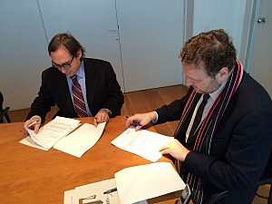 El Colegio de Abogados de Sabadell firma un convenio de colaboración con Ibercaja
