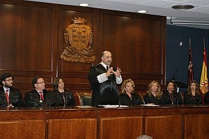 Francisco Martínez-Escribano vuelve a tomar posesión como decano del Colegio de Abogados de Murcia