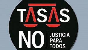Tasas Judiciales logo aniversario