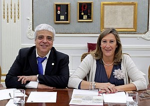 Los Colegios de Abogados de Madrid y Barcelona analizan conjuntamente el futuro de la actividad colegial