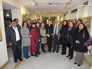 Una delegación de jueces peruanos visita el Colegio de Abogados de Jaén