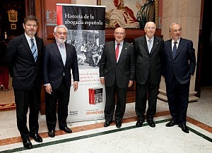 Presentación del libro ‘Historia de la Abogacía Española’ en la Real Academia Española