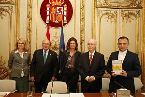 Presentada “La mediadora”, de Jesús Sánchez Adalid, ganadora del VI Premio Abogados de Novela