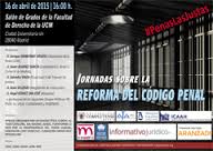 La Abogacía Española colabora en las jornadas sobre la reforma del Código Penal
