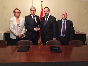 El Departament de Justícia y el Consell de l’Advocacia Catalana firman un acuerdo marco de colaboración en materia tecnológica