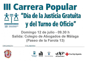 El ICA Málaga organiza la III Carrera Popular “Día de la Justicia Gratuita y del Turno de Oficio”