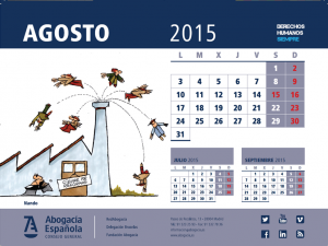 calendario agosto 2015