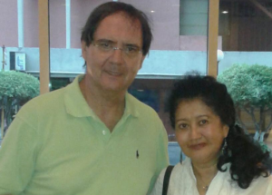 El patrono de la Fundación Jesús López-Medel visita a la juez Yassmín Barrios en Guatemala