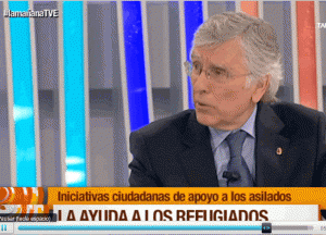 Pascual Aguelo, presidente de la Subcomisión de Extranjería en TVE