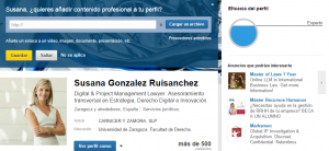 Linkedin Marketing y Abogacía Española 