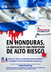 La UIA se moviliza para defender los derechos de los abogados en Honduras