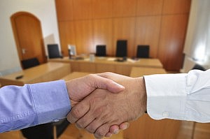 Einigung zum Vergleich vor Gericht