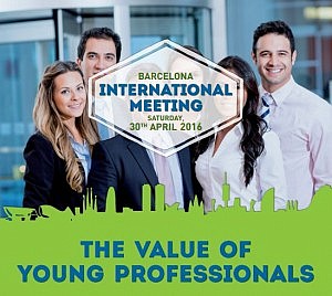 Jóvenes profesionales se reúnen en el ICAB para analizar su situación laboral