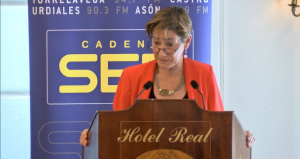 Victoria Ortega en el Foro SER Cantabria