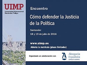 El Consejo General de la Abogacía organiza en la UIMP el Encuentro 