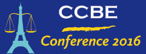 CCBE conferencia oct 2016 París