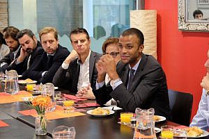 El consejero delegado del RCD Mallorca, protagonista del último Café Legal del Colegio de Abogados de Baleares