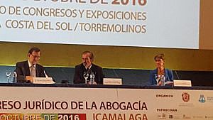 Rajoy destaca la importancia de la estabilidad y seguridad jurídica en la inauguración del Congreso Jurídico ICAMALAGA