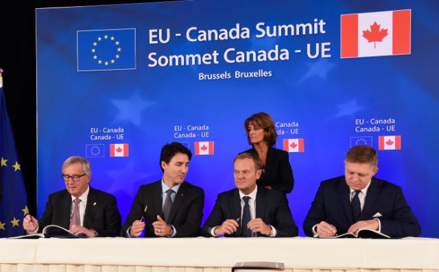 Underskrev CETA-aftalen EU Canada - Abogacía Española