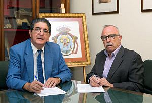 El Colegio de Sevilla firma un convenio de colaboración con la Asociación de Enfermos de Parkinson sevillana