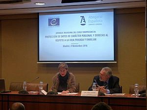 Victoria Ortega y Luis López Guerra inauguran el curso de la Abogacía y el Consejo de Europa sobre protección de datos