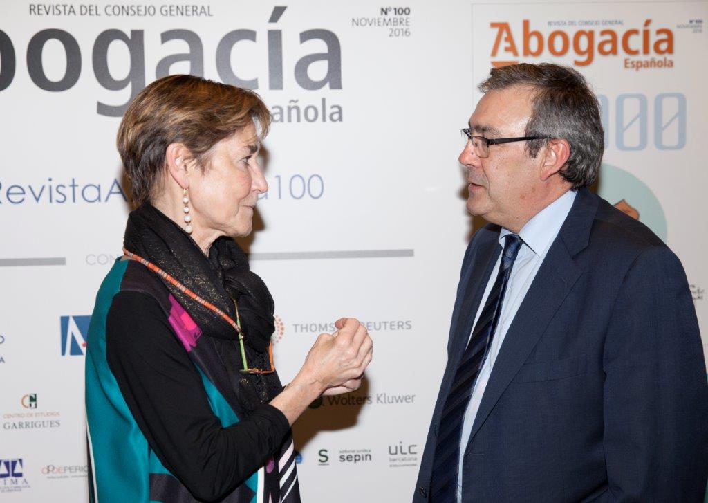 Victoria Ortega y Javier Caballero
