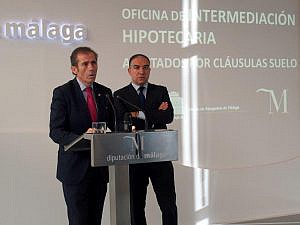 El Colegio y la Diputación de Málaga asesorarán gratis a afectados por cláusulas suelo con pocos recursos económicos