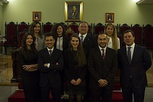 Los nuevos representantes de la Abogacía Joven de Granada toman posesión de sus cargos