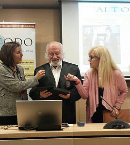 Juan Echanove, socio de honor de la Asociación de Letrados por un Turno de Oficio Digno