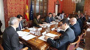 Reunion ministro Justicia presidenta CGAE