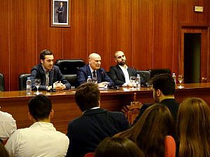 El Colegio de Alicante acoge la recepción del XII Congreso del Consejo Nacional de Estudiantes de Derecho