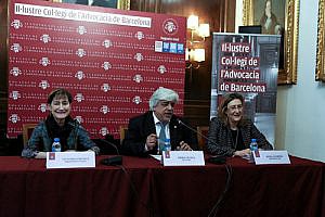 Rueda de prensa de la abogacía sobre la retirada del IVA en el turno de oficio: 