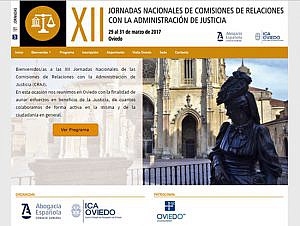 XII Jornadas Nacionales de Comisiones de Relaciones con la Administración de Justicia: aunando esfuerzos