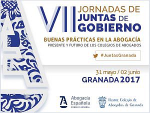 Las Buenas Prácticas en la Abogacía, tema central de las VII Jornadas de Juntas de Gobierno de Colegios de Abogados que comienzan mañana en Granada