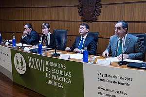 Victoria Ortega apuesta por una prueba de acceso eminentemente práctica en las XXXVI Jornadas de Escuelas de Práctica Jurídica