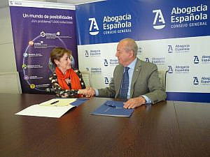 Acuerdo entre la Abogacía Española y la editorial Sepín para colaborar en jornadas y eventos