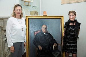 La obra de Antonio Pedrol pervive en el Consejo General de la Abogacía con el cuadro entregado por el Colegio de Madrid